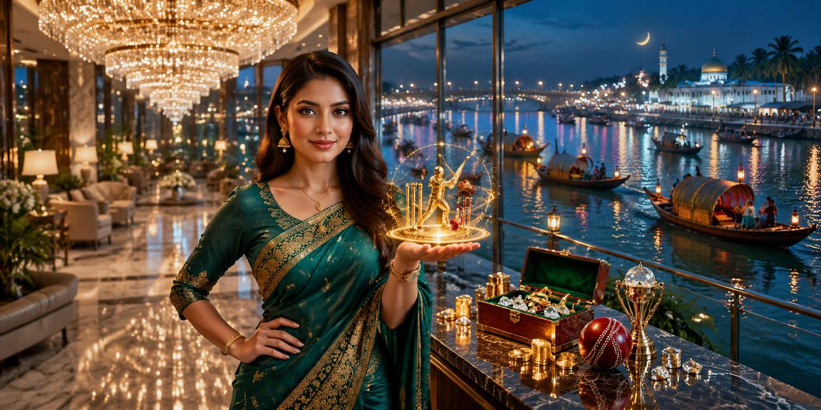 বরিশালের একজন ক্রিকেটপ্রেমী লাইভ বেটিং উপভোগ করছেন