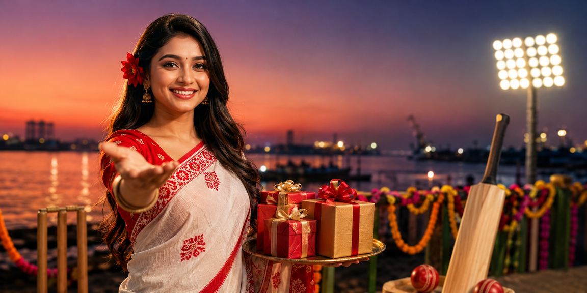 চট্টগ্রামে পহেলা বৈশাখ উপলক্ষে ক্রিকেট বেটিং উপভোগ করছেন একজন তরুণ ব্যবহারকারী